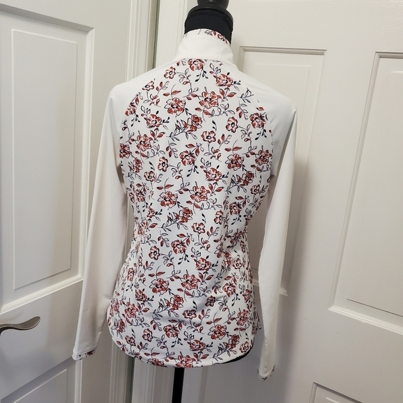 FAIRWAY & GREENE Wesley Pullover Floral Print/Style L12229 Sz. Small Activewear - Picture 4 of 10
